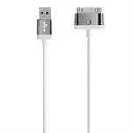 Belkin 30-pin to USB Cable, White (2.0 m) Belkin 30-pin to USB Cable, White (2.0 m)