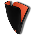 be.ez LA robe Black Addict for MacBook (Pro) 13" - Black/Pumpkin