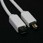 Logan FireWire 800 (9-pin) to FireWire 400 (4-pin) Cable - 2.0 м Logan FireWire 800 (9-pin) to FireWire 400 (4-pin) Cable - 2.0 м